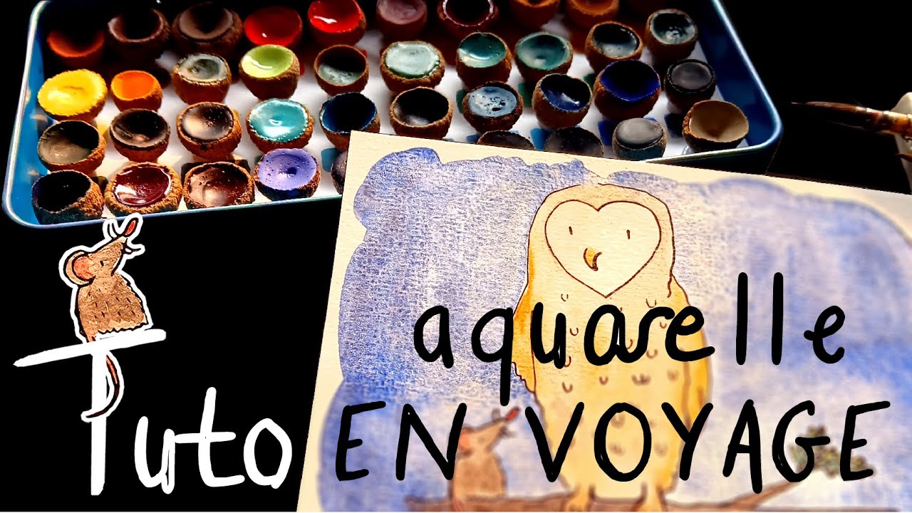 Ma palette (pas minimaliste) de voyage | Coller les chapeaux de glands