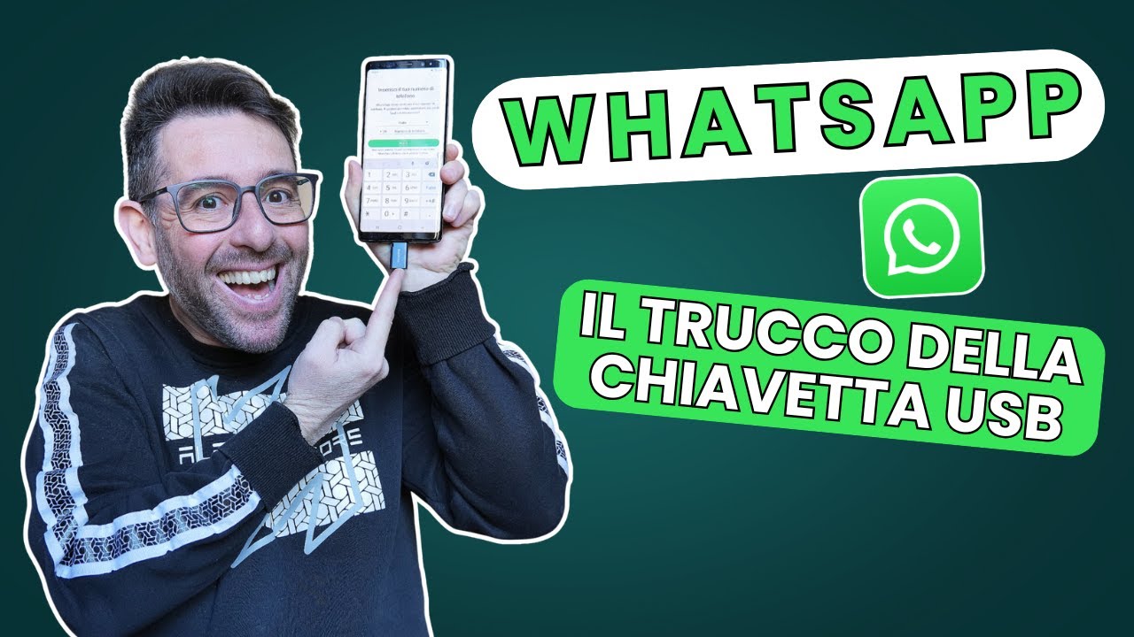 Non perdere le tue chat di WhatsApp: il trucco della chiavetta USB