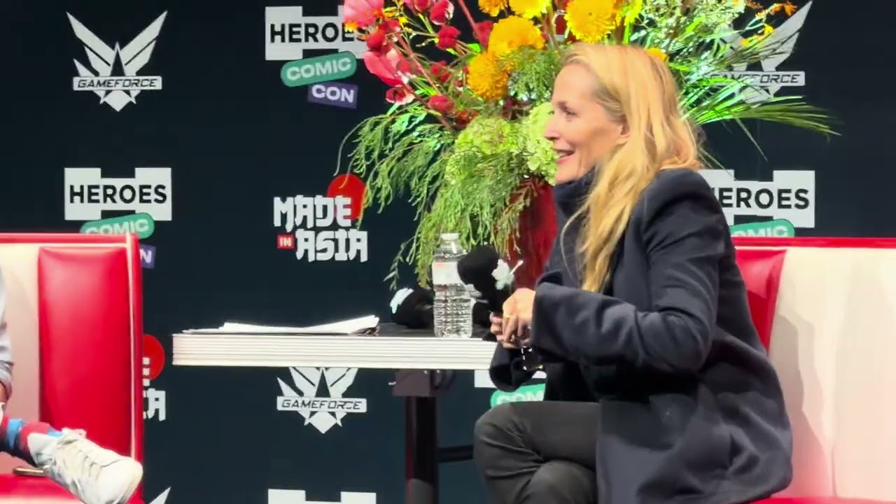 Gillian Anderson 2nd Q&A at Brussels Heroes 2025
