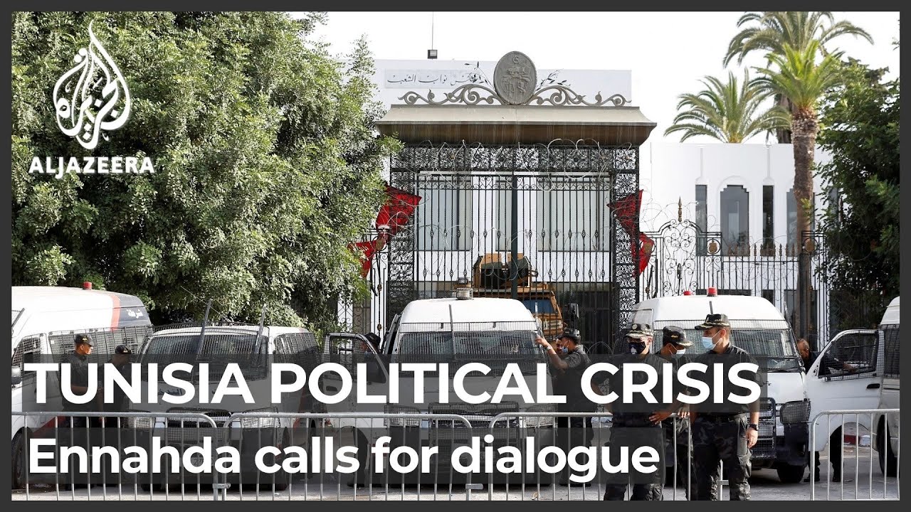 Ennahda calls for dialogue to resolve Tunisia&rsquo;s political crisis