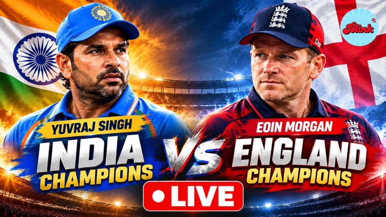 WATCH LIVE: India Champions vs England Champions LIVE | India vs England Legends LIVE |