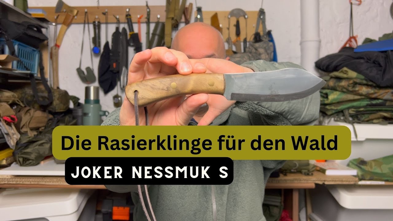 Die Rasierklinge f&uuml;r den Wald - Das Joker Nessmuk 
