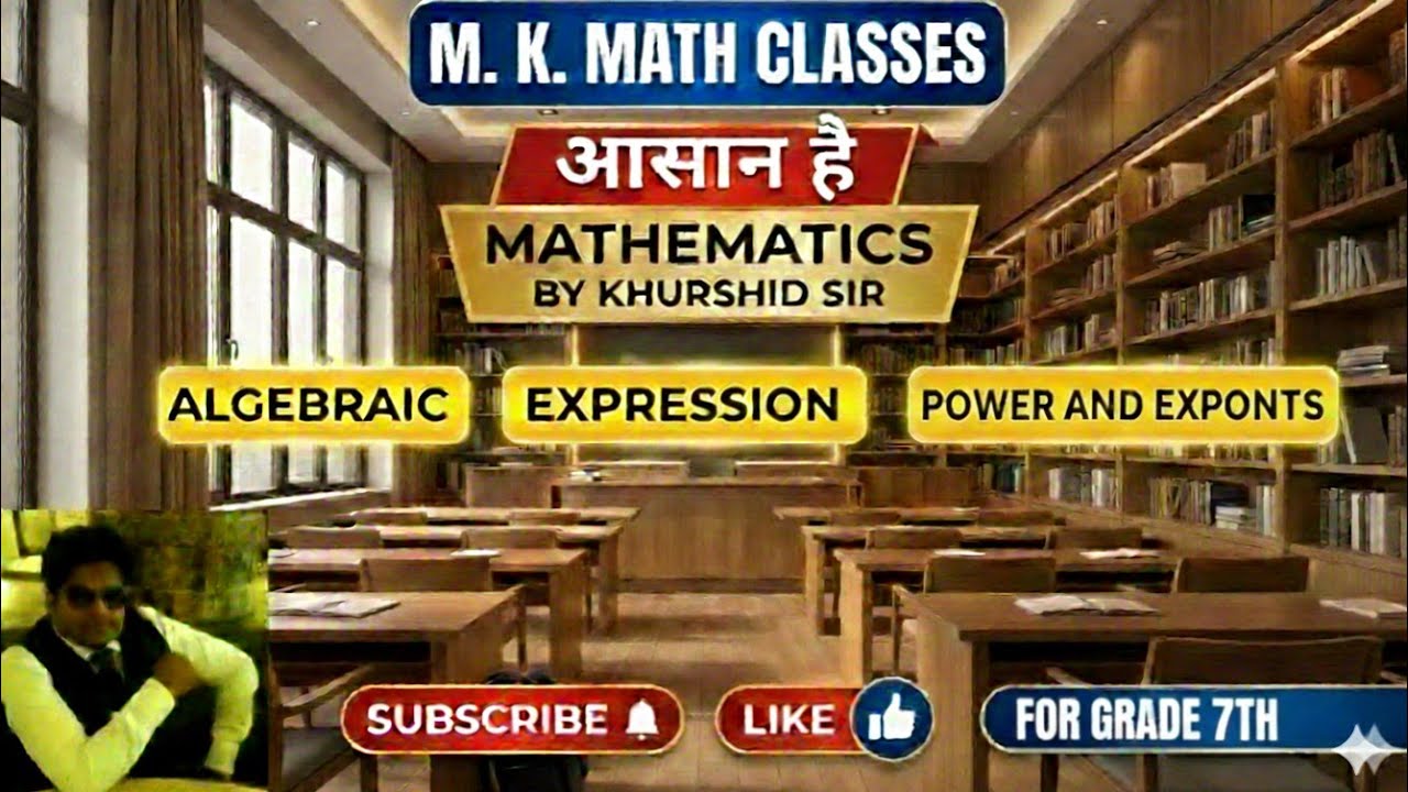 Algebraic expression,power and exponents for class 7 important questions for exam