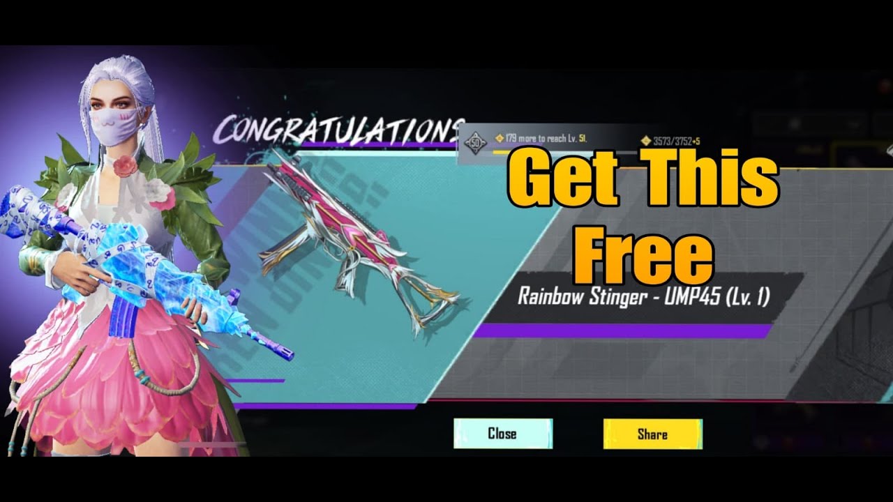 Rainbow Stinger Ump Free me kese le  