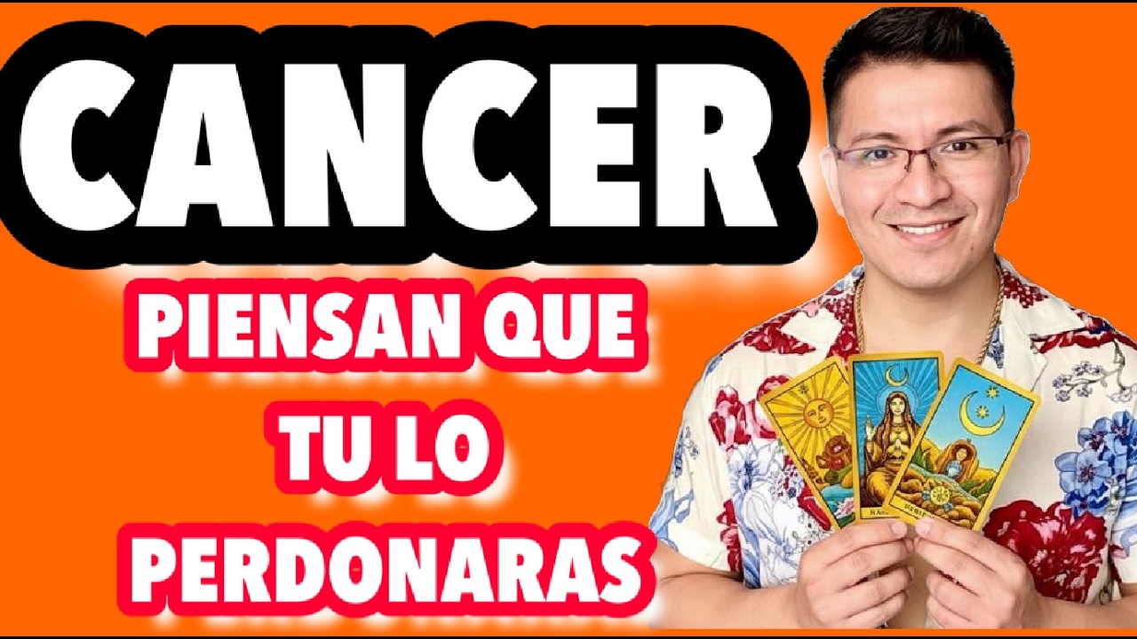 CÁNCER ♋️ ELLOS CREEN QUE TU LO PERDONARAS 😱 Q EQUIVOCADOS ESTAN