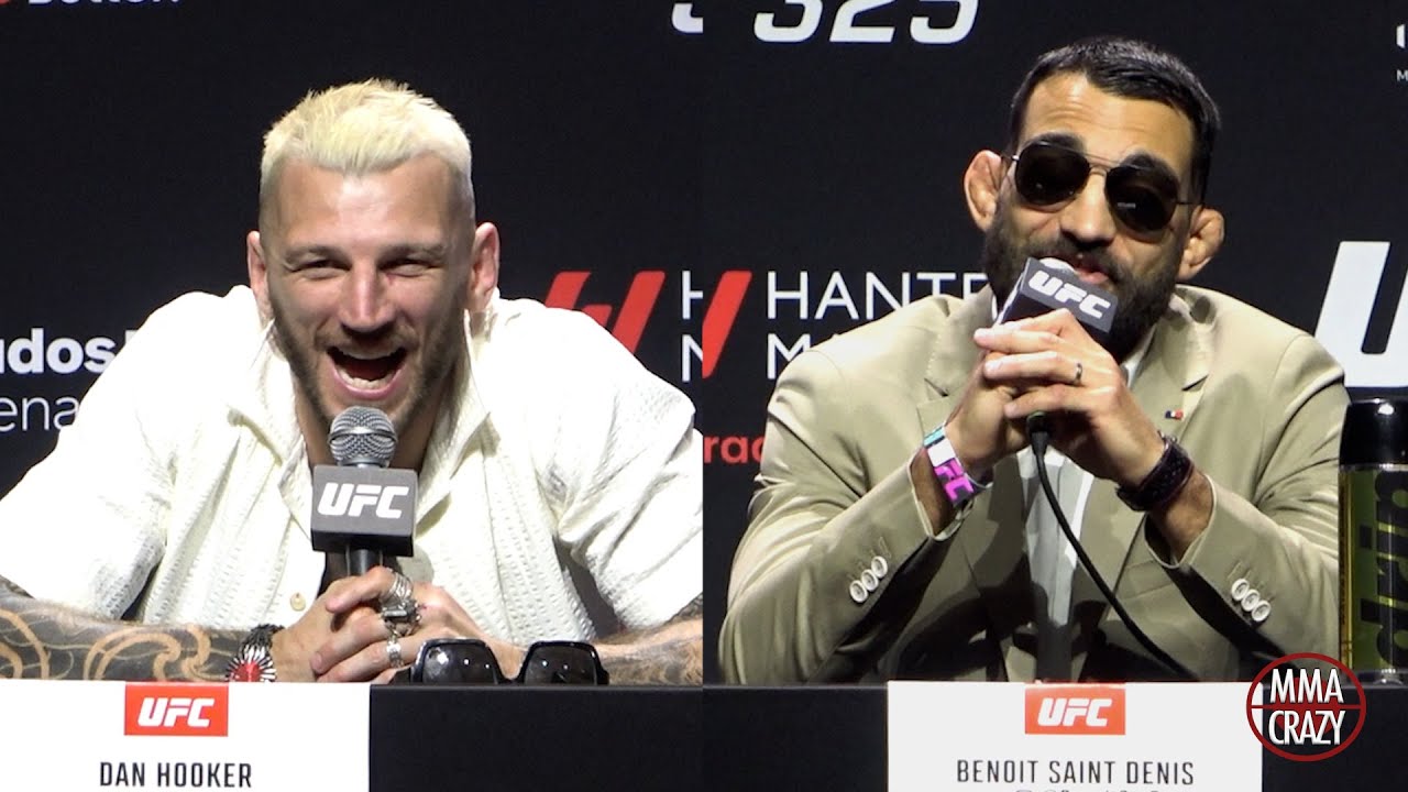 Dan Hooker vs. Benoit Saint Denis Press Conference Highlights for UFC 325