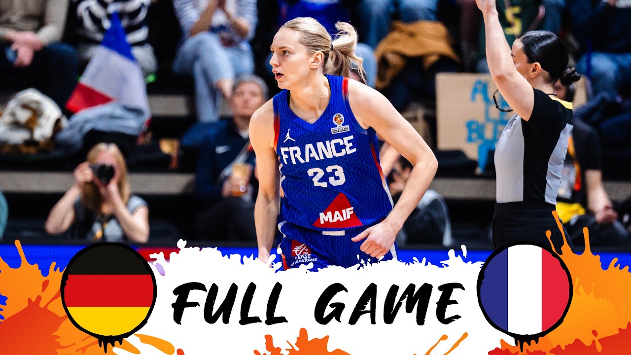 Germany v France | Full Basketball Game | #FIBAWWC 2026 Qualifying Tournament