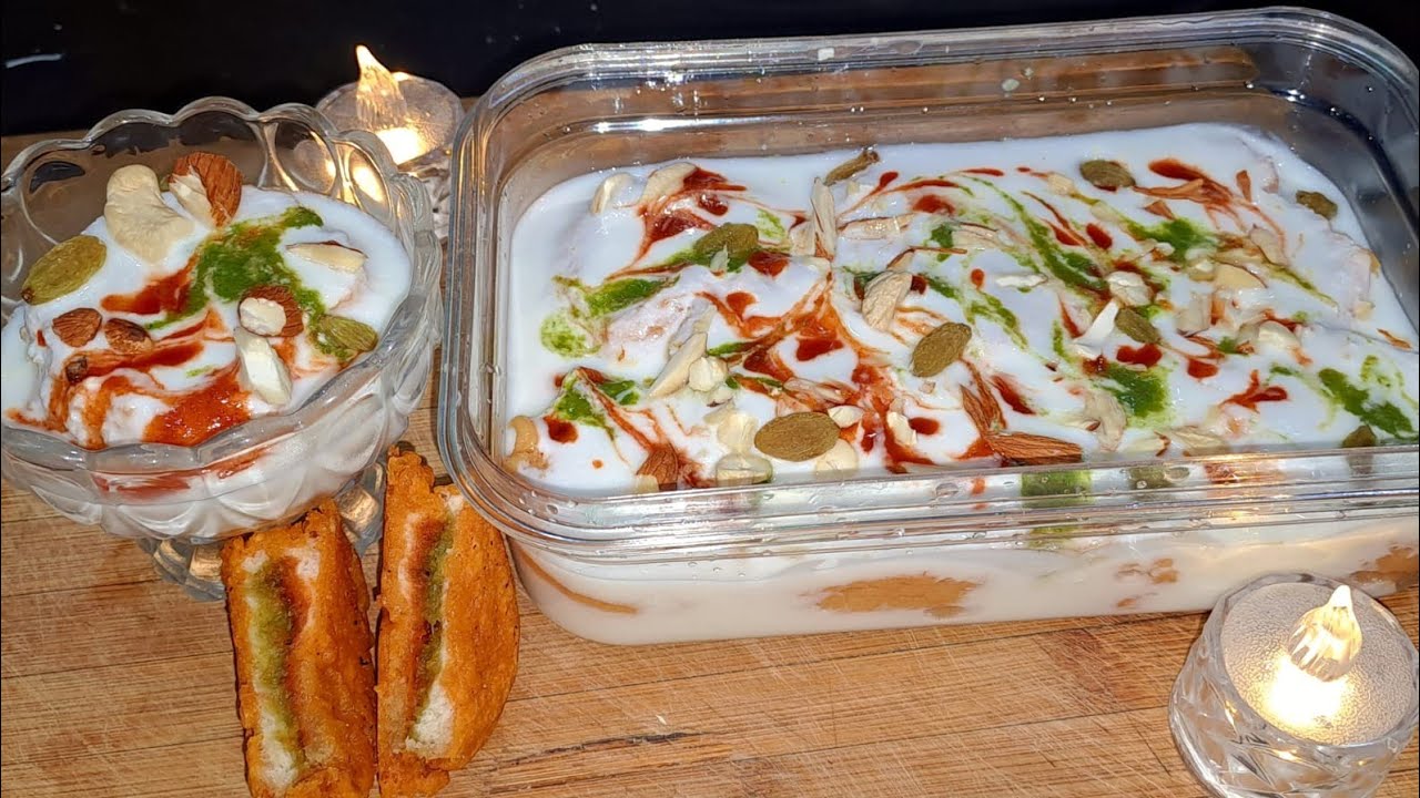 Ramzan spacial bread dahi wada tasty and easy try this 