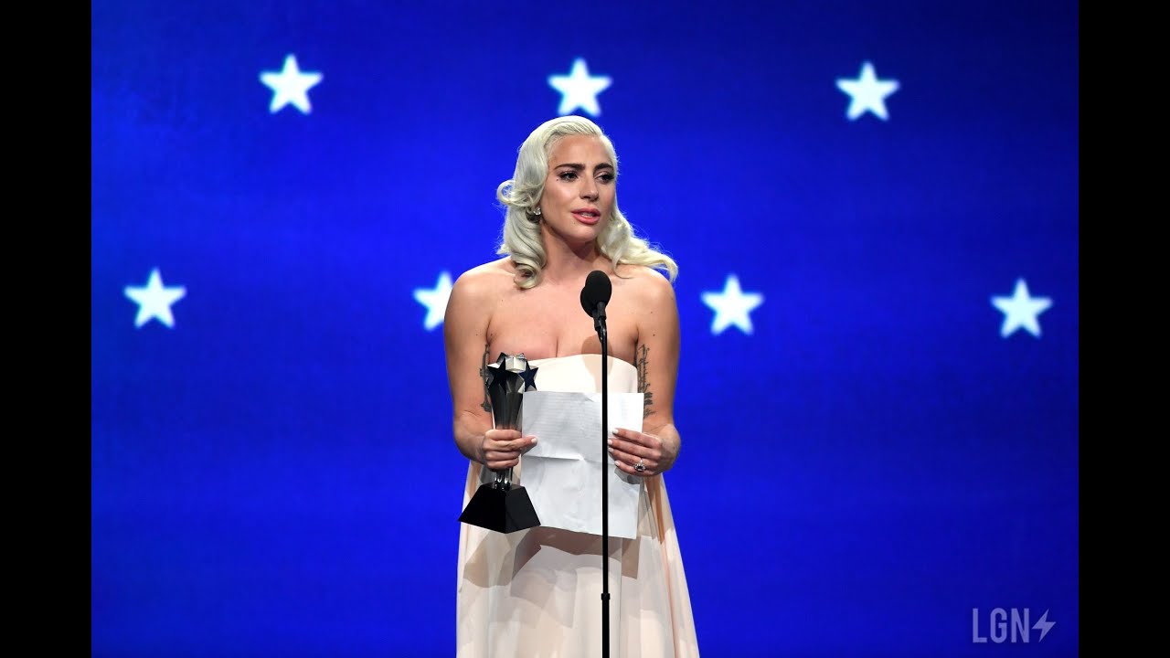 Lady Gaga's FULL emotional speech at Critics Choices Awards for Best Actress