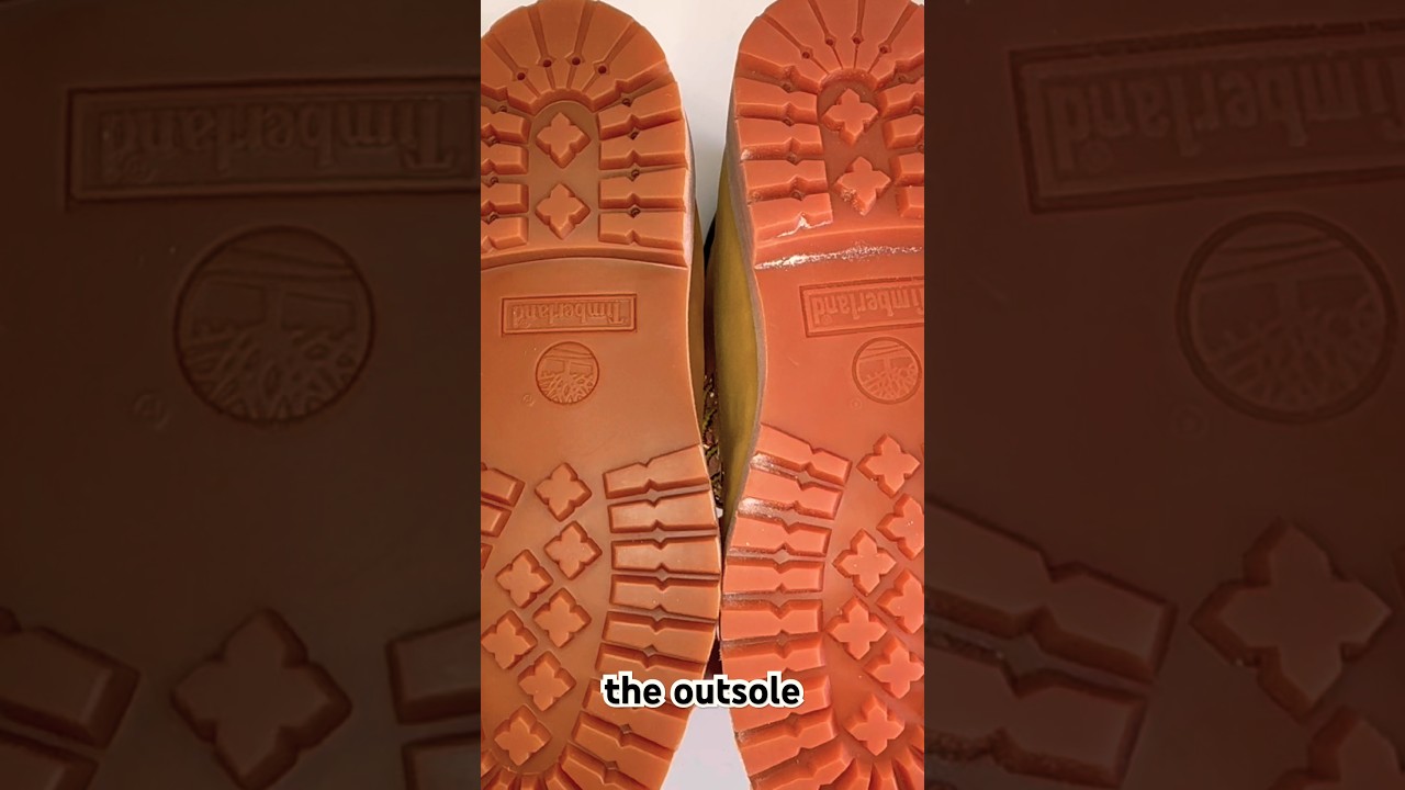 Классические ботинки Timberland 6 дюймов с &laquo;подошвой&raquo;: настоящие против подделок #timberland #бот...
