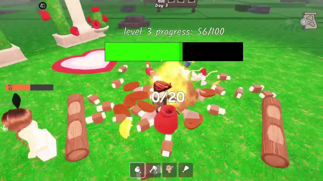 Terrible luck!!! 99 nights in the forest gameplay live funny chill games