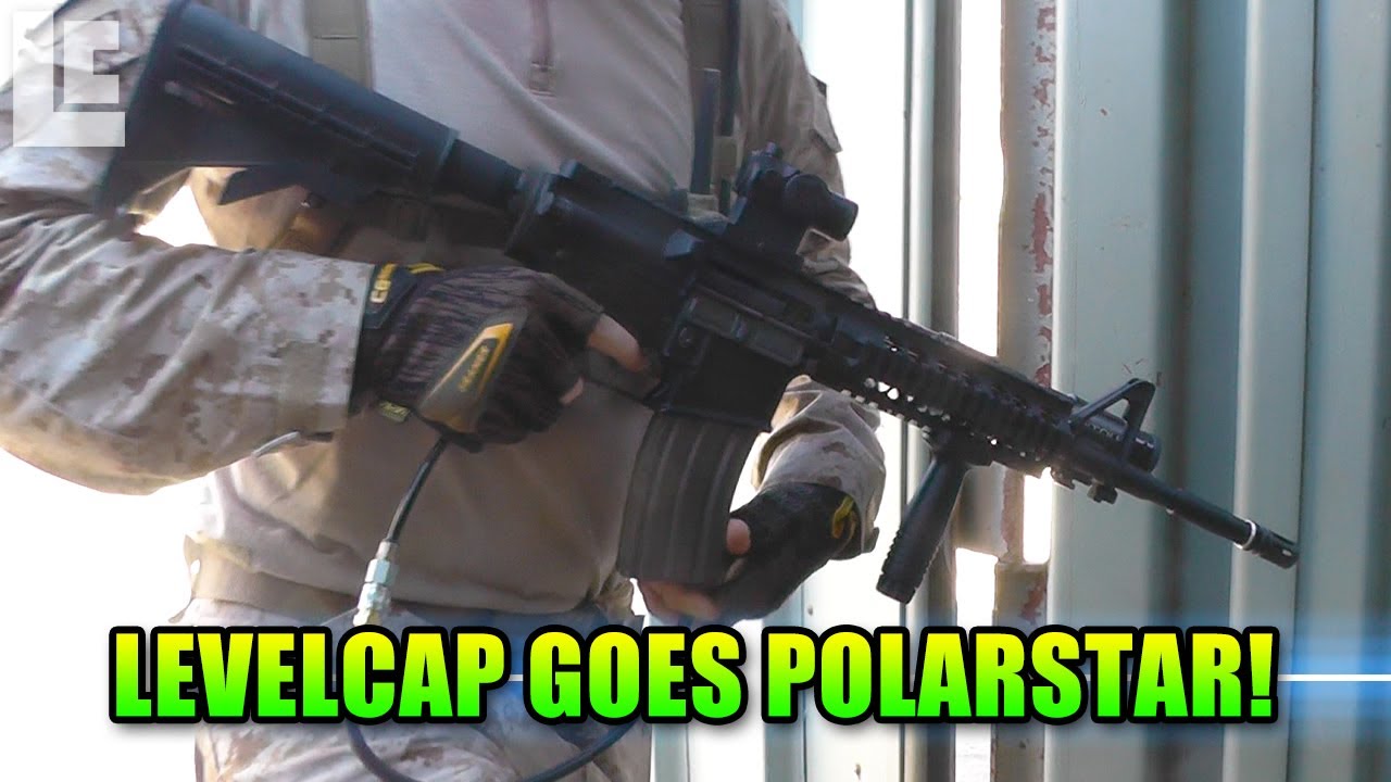 PolarStar PR-15 Electric Pneumatic Airsoft Gun, O-M-G! (Airsoft SC Village Gameplay/Commentary)
