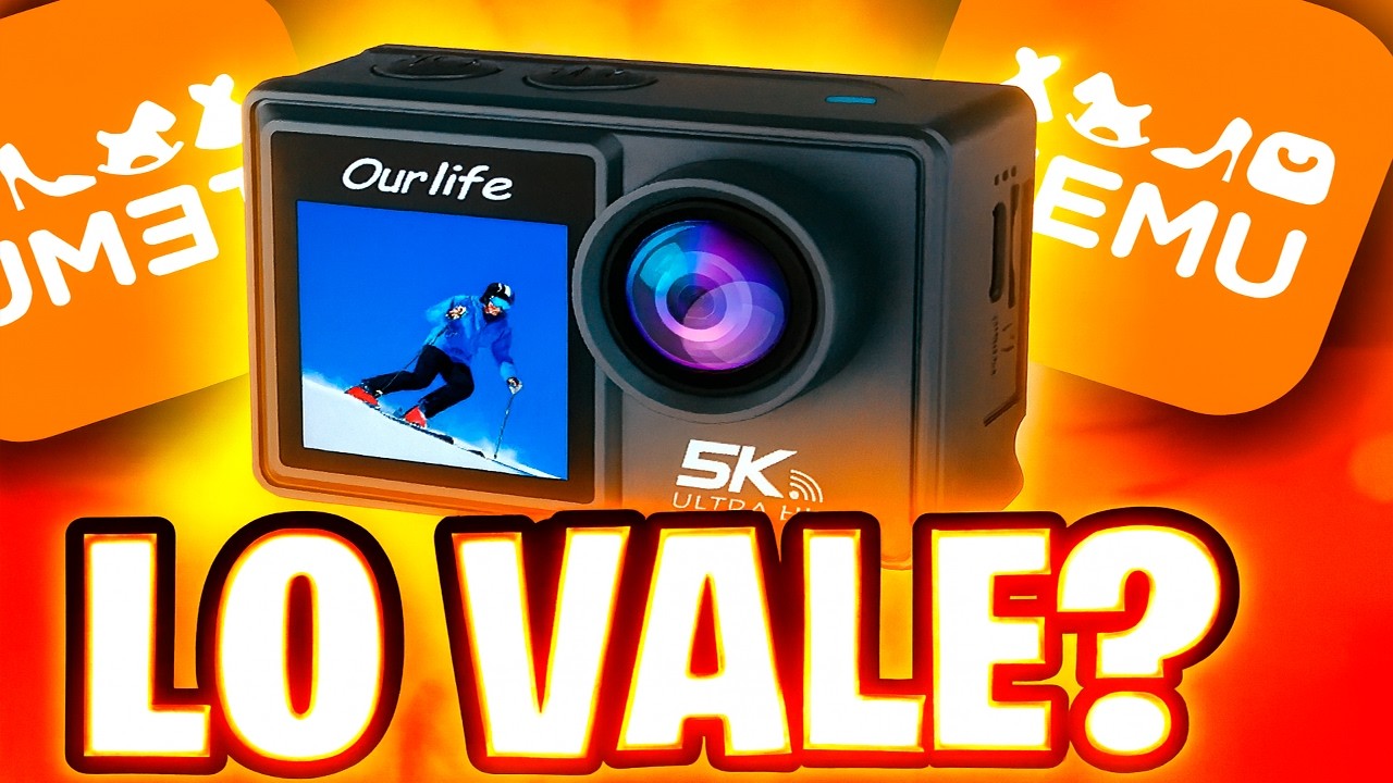Camara deportiva ourlife 5k de temu