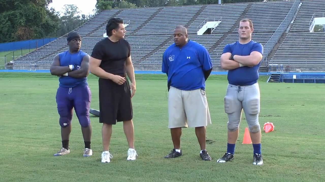 Offensive Line Blocking Technique Part 1