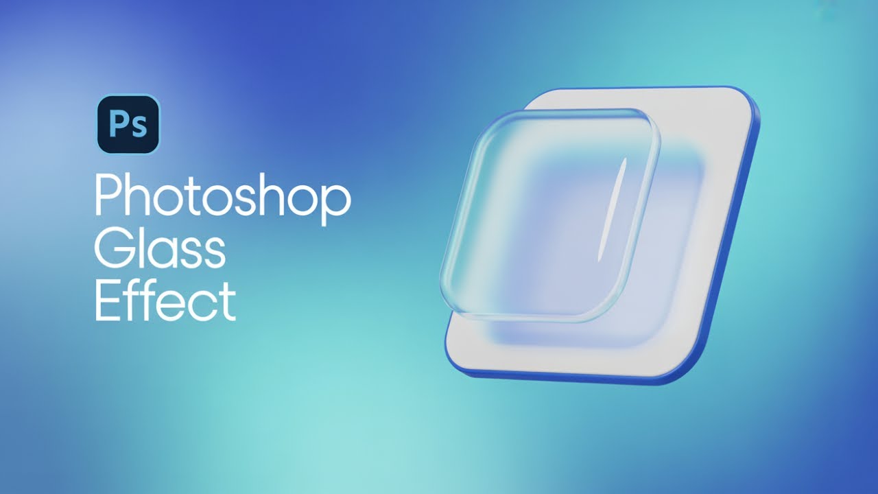 Create Stunning Apple Glass UI in Photoshop with Simple Design Tricks