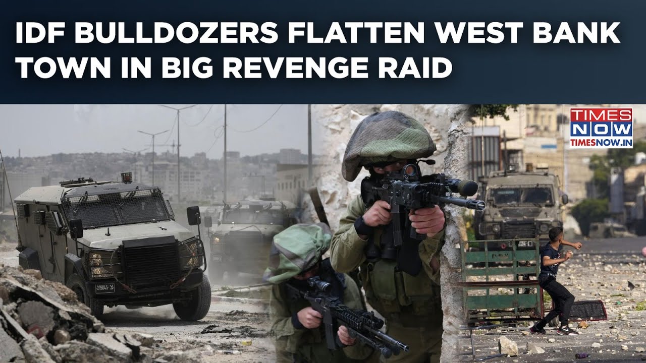 IDF Avenges Palestinian Attack With Big Raid: Bulldozers Flatten West Bank Town| Al Mughayyir Pays
