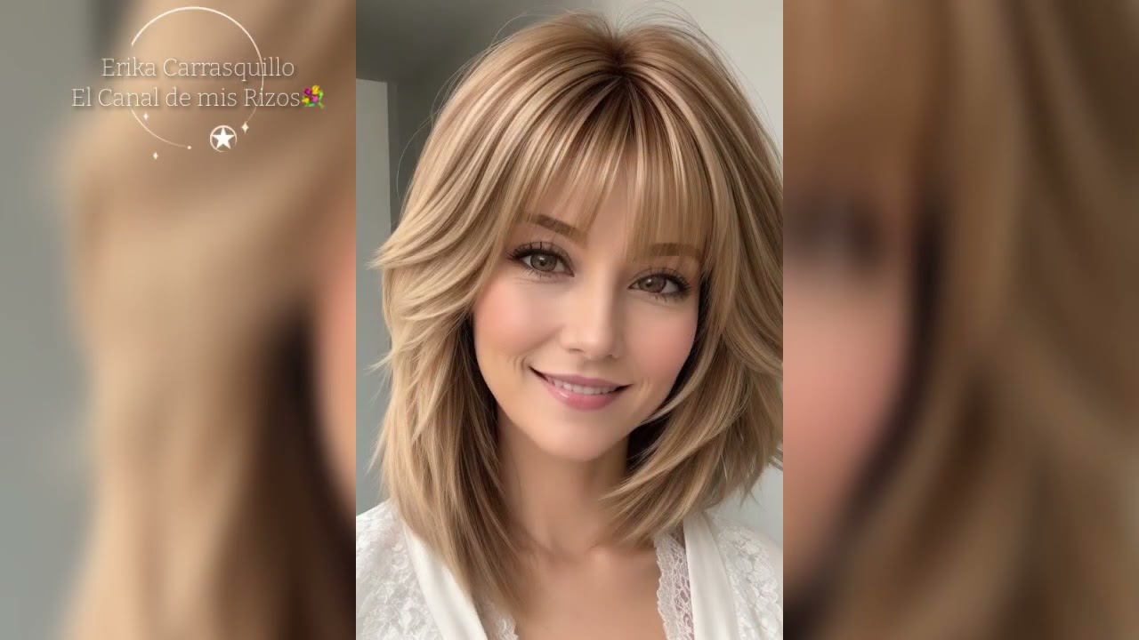 💐CORTES DE PELO EN CAPAS CORTOS 2024 💐 #cortedepelo #canas #pelo #pelolacio #peloondulado