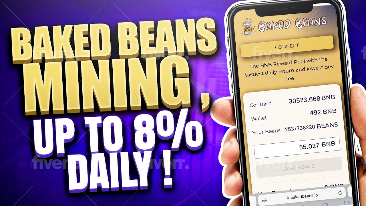 Baked beans mining overview| the easiest way to set up your baked beans account .. #bakedbeans