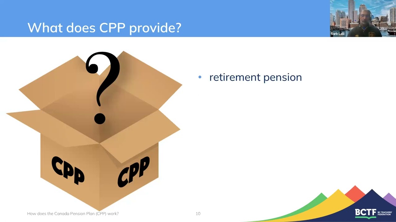 How the CPP works