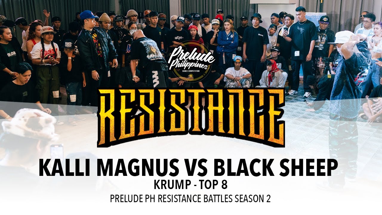 KALLI MAGNUS vs BLACK SHEEP | KRUMP - TOP 8 | Prelude PH Resistance Season 2 #PreludePH2024