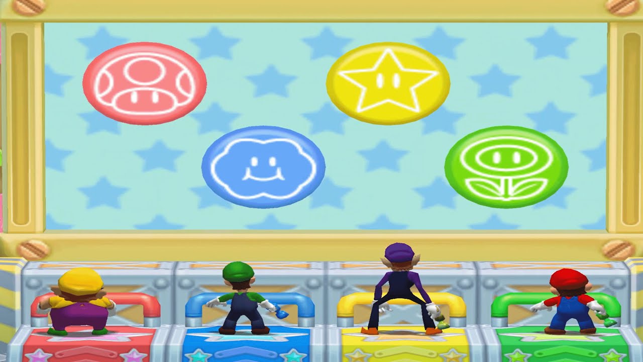 Mario Party 6 - Mario vs Luigi vs Wario vs Waluigi - Castaway Bay (Master Difficulty)