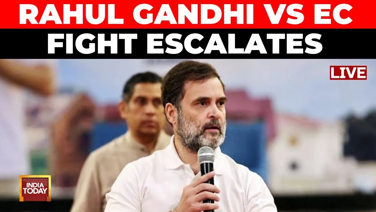 Rahul Gandhi Vs Election Commission LIVE | Rahul Reacts To EC's Recent Decision To Share Voter Rolls