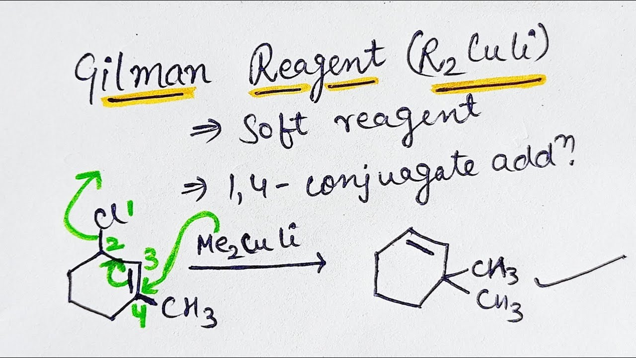 Gilman reagent organic chemistry | Wow science