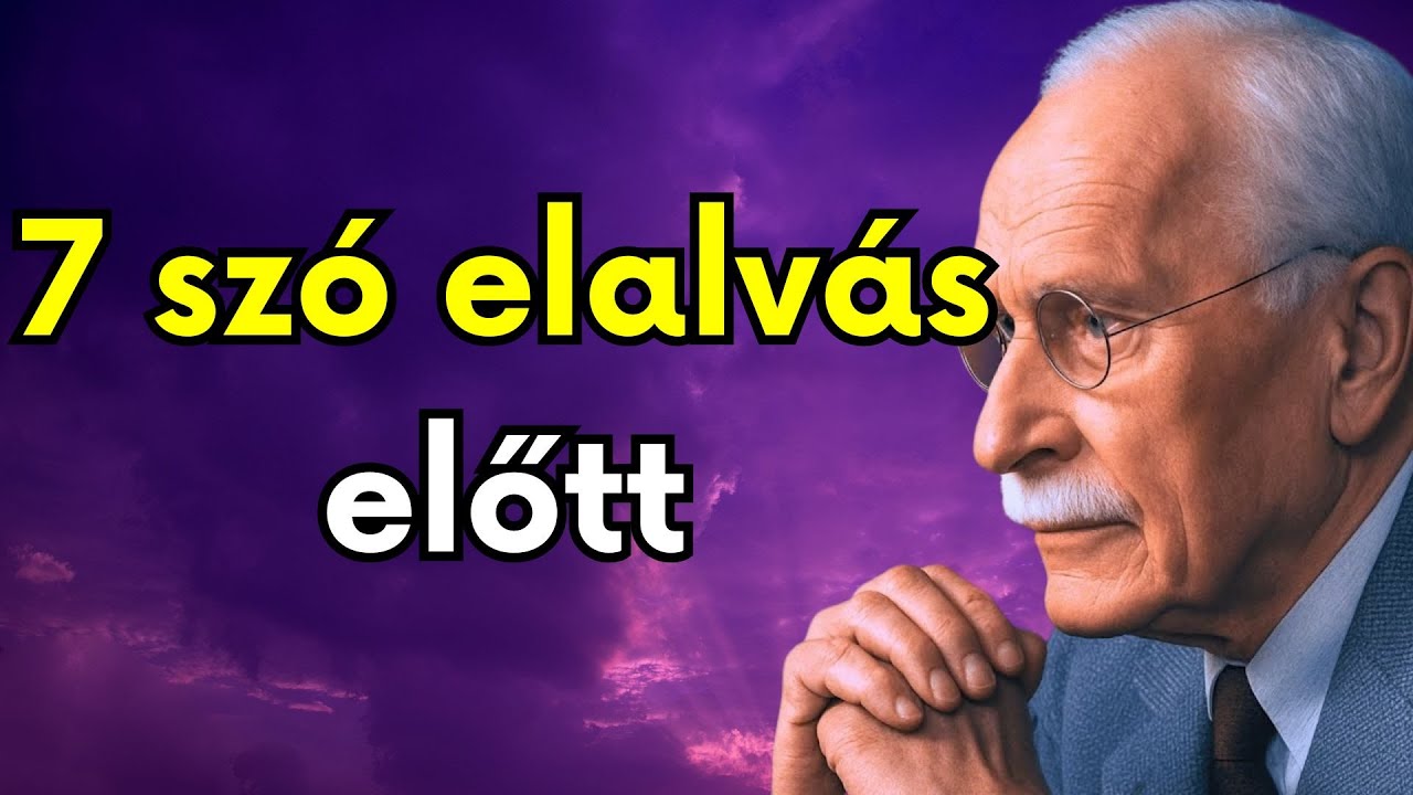 MONDD KI EZT A 7 SZÓT ELALVÁS ELŐTT – Carl Jung és a titok, ami mindent megváltoztat