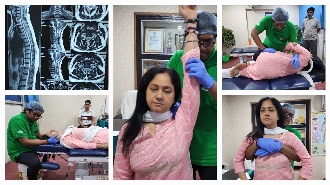 Back Pain and headache treatment by Chiropractic technique.