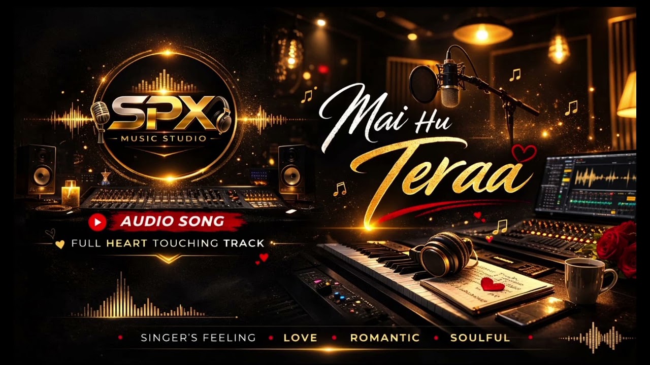 Mai Hu Teraa &ndash; Official Audio | Romantic Love Song | SPX Music Studio | New Release Song #Trending 