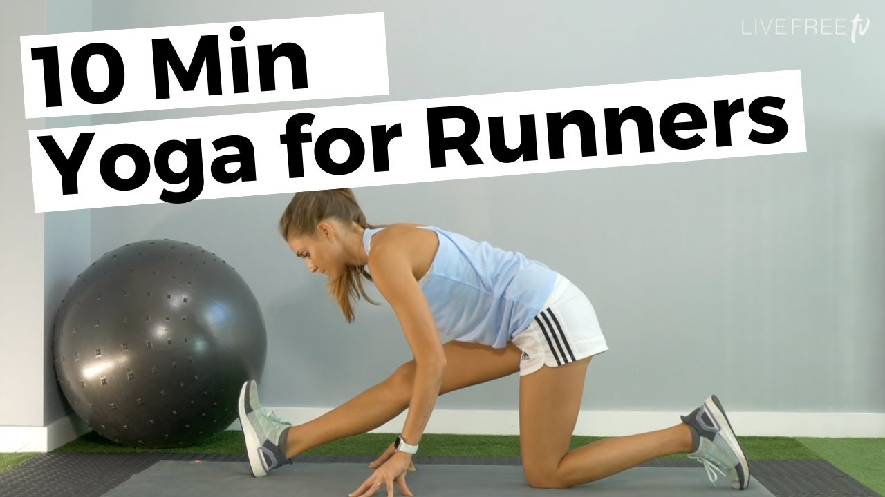 YOGA FOR RUNNERS | 10 Minute Post Run Stretch | Live Free Yoga