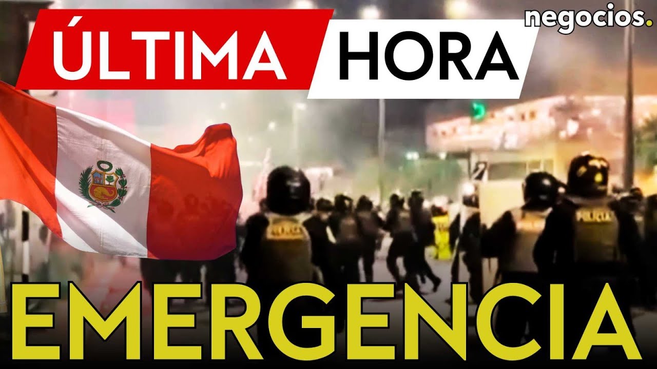 &Uacute;LTIMA HORA | Estado de emergencia en Lima: Per&uacute; decreta 30 d&iacute;as de excepci&oacute;n ante la violencia