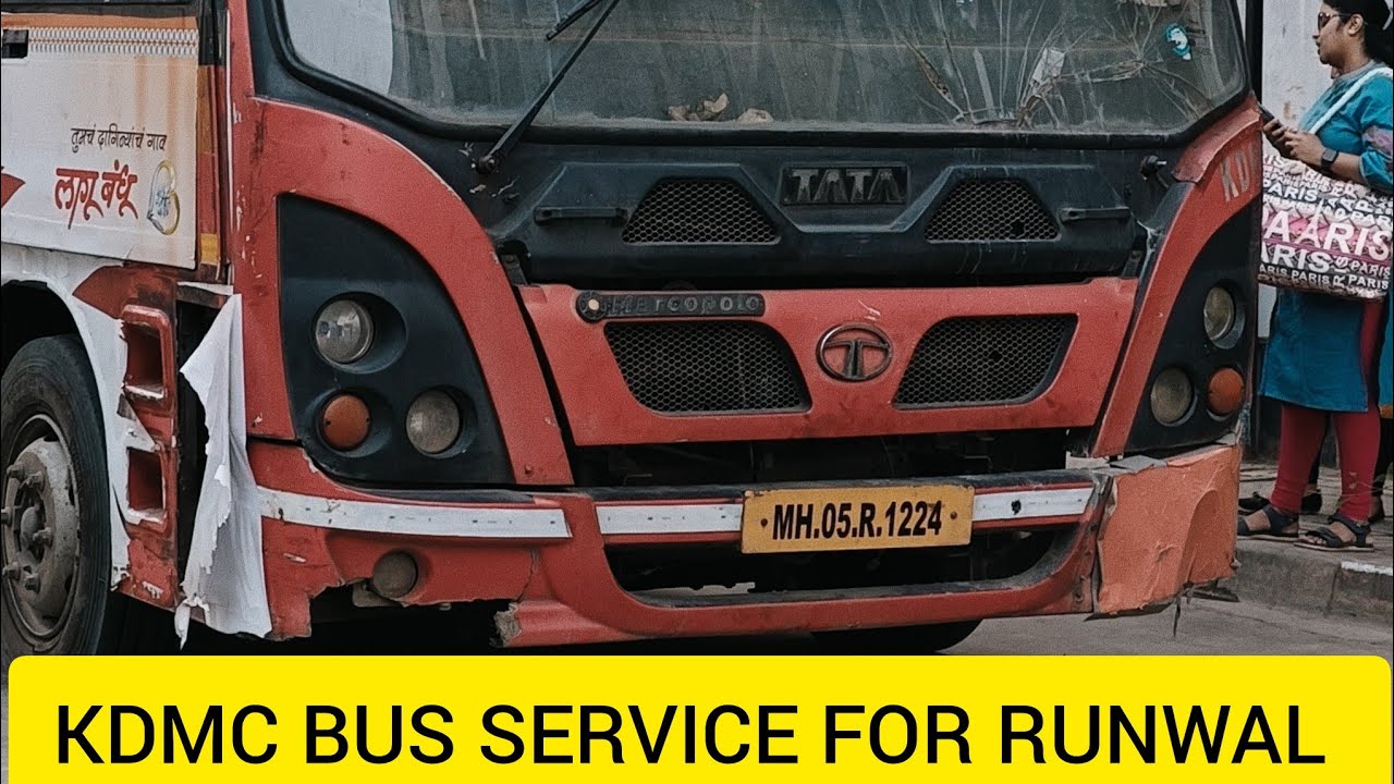 KDMC Bus service Runwal garden to dombivli Station full tour /टाइमिंग के साथ चलिए बताती हूं