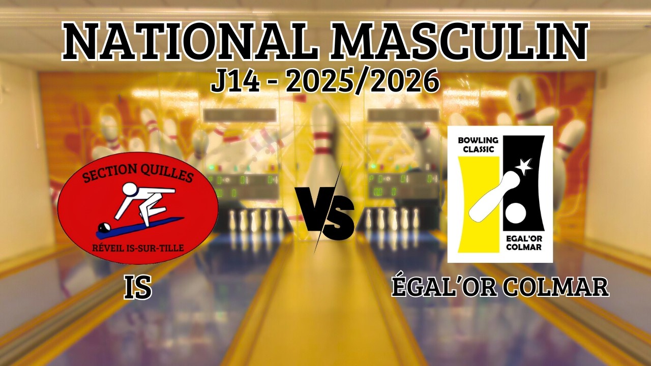 NATIONAL J14 : ÉGAL'OR COLMAR