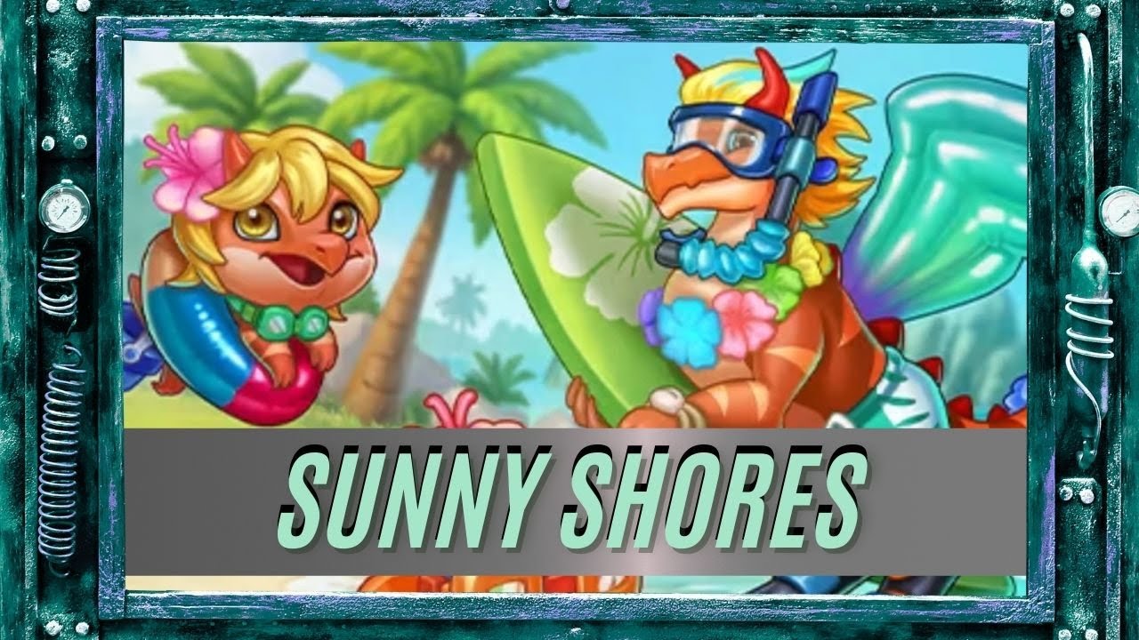 Sunny Shores - A  Merge Dragons  Event