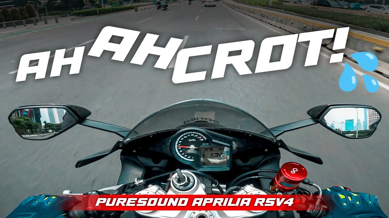 SUARANYA BIKIN BATAL PUASA 😘😘😘 | PURESOUND APRILLIA RSV4RR
