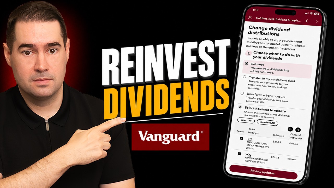 Jak reinwestować dywidendy w Vanguard