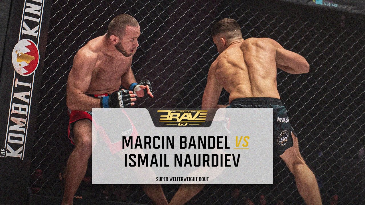 Marcin Bandel vs Ismail Naurdiev | FREE MMA Fight | BRAVE CF 63