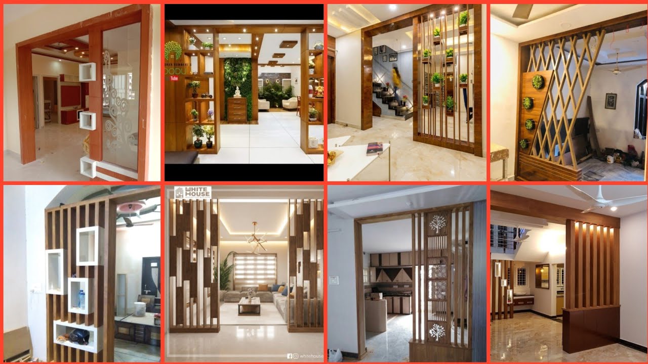Luxury wooden partition wall for living room||partition wall ideas||wooden wall designs 2022