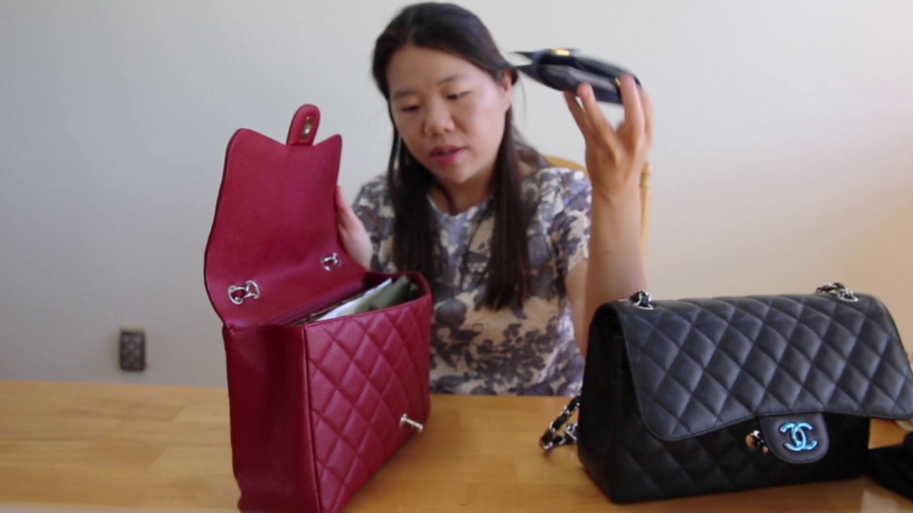 Chanel Jumbo: Double Flap vs. Single Flap comparison