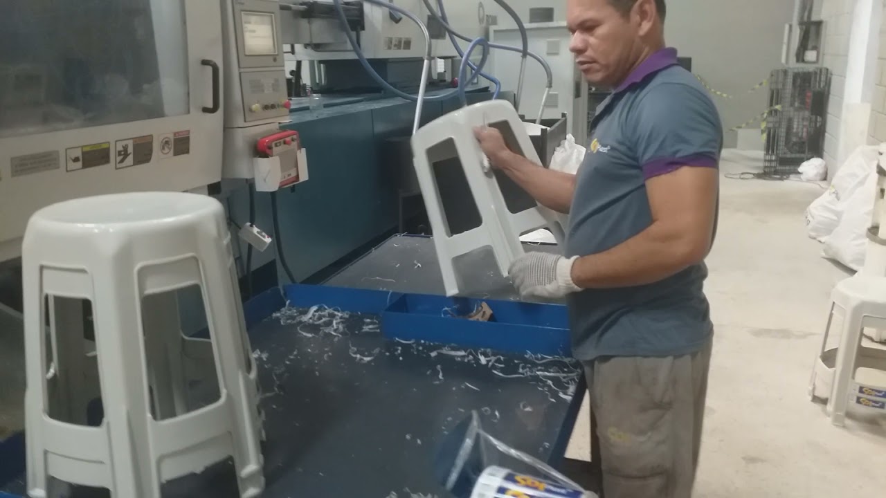 como produz banqueta plástica 👍