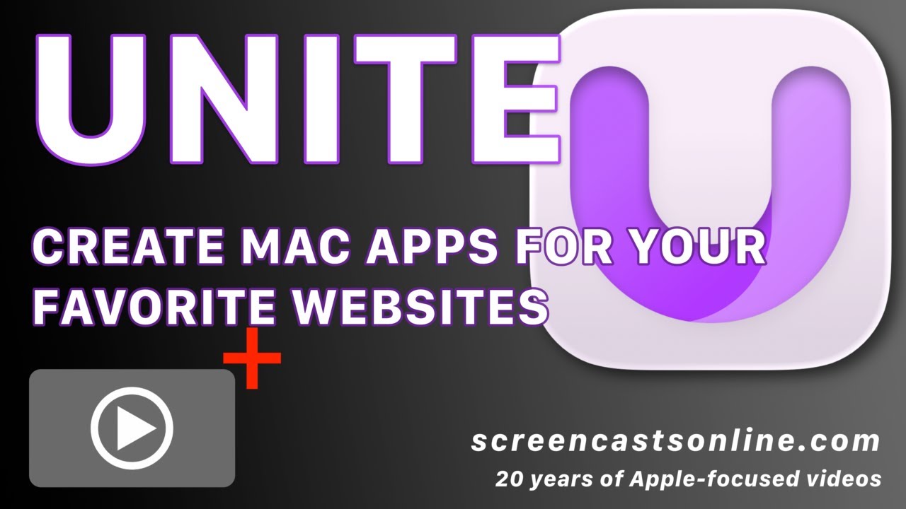 ОБЪЕДИНЯЙТЕСЬ • Создавайте приложения для Mac для ваших любимых веб-сайтов БЫСТРО и ЛЕГКО