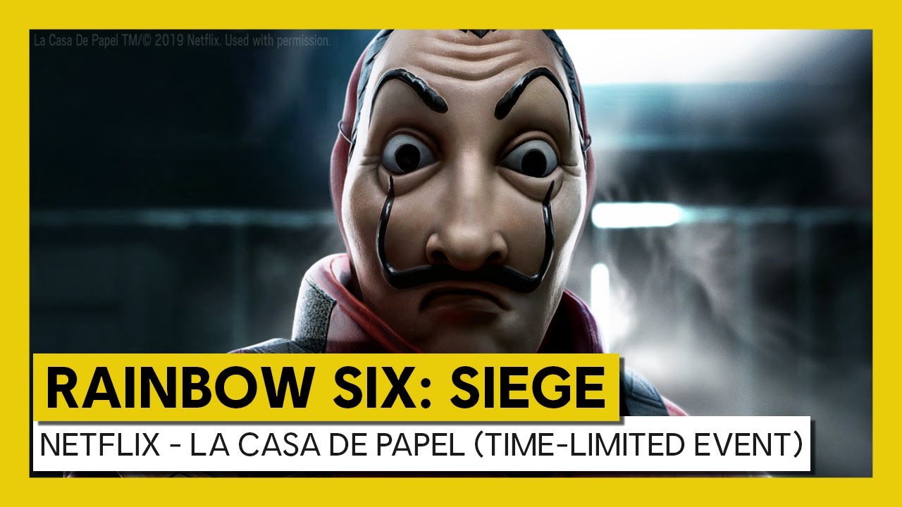 Tom Clancy&rsquo;s Rainbow Six Siege &ndash; Netflix - La Casa de Papel (time-limited event)