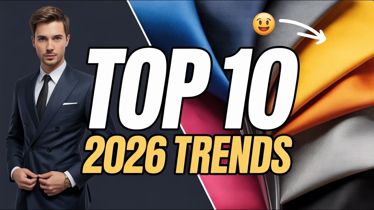 Top 10 Color Trends in Men&rsquo;s Fashion 2026