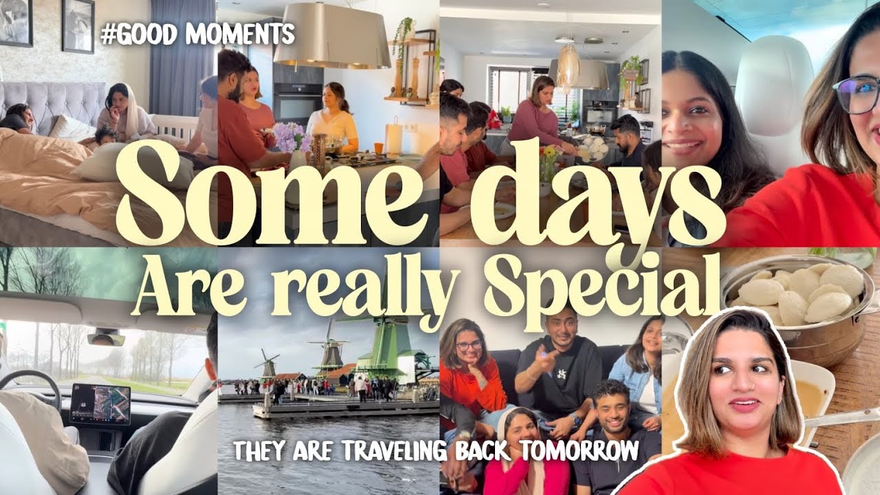 Some days are really special | They are travelling back tomorrow | Good moments
