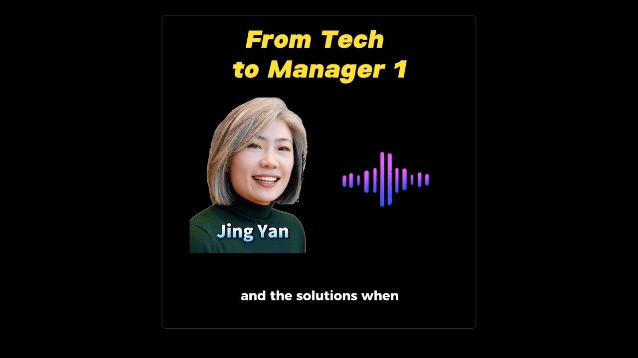 From Tech to Manager Transition Tips - Part One
