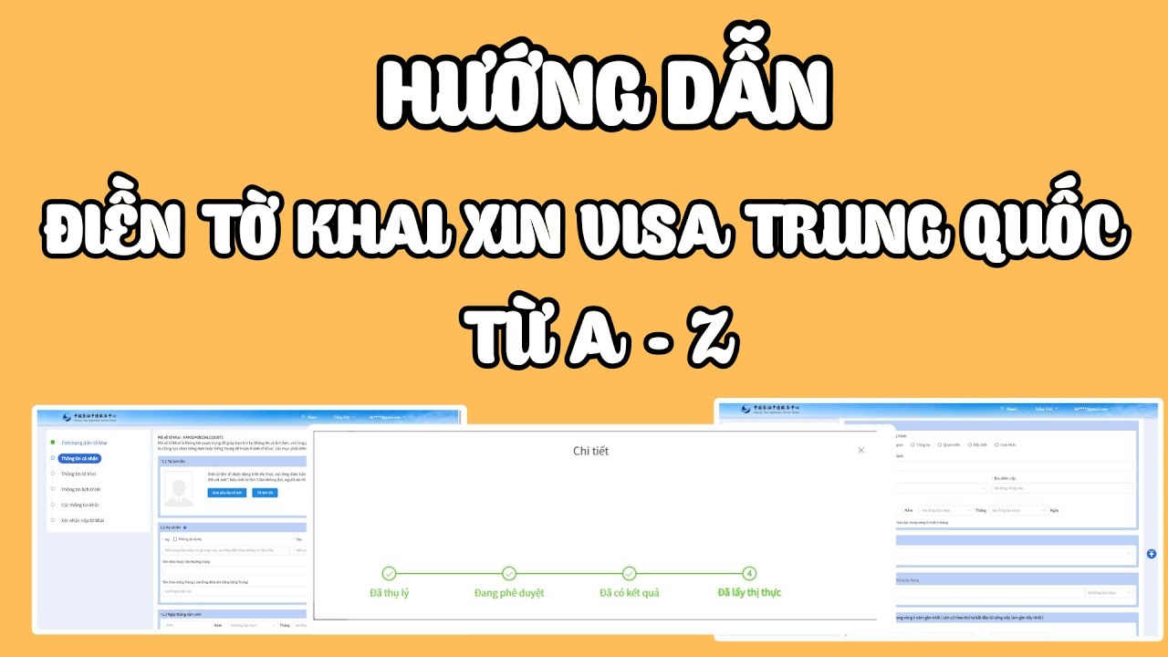 [ Du học Trung Quốc ] Hướng dẫn điền thông tin xin VISA Trung Quốc Từ A-Z | Hello WeiLiang