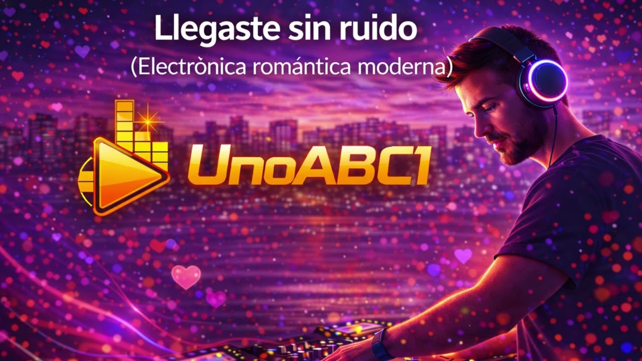 Llegaste sin ruido(Electrónica romántica moderna)