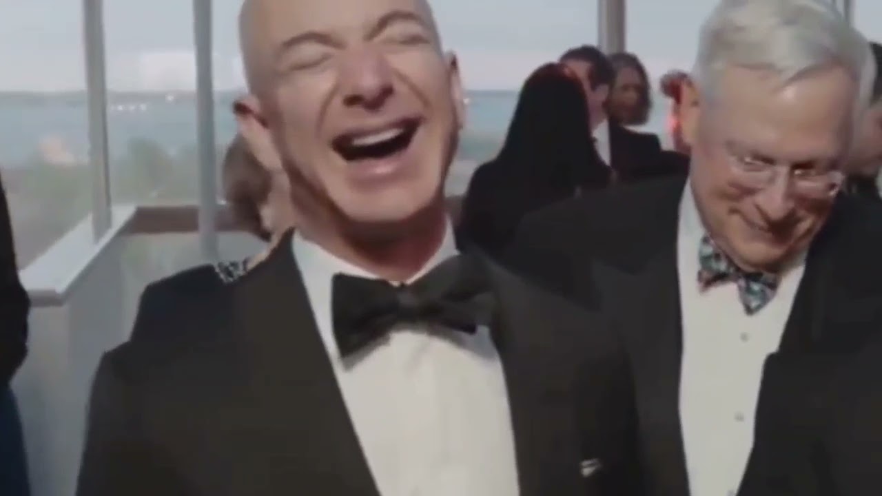 Jeff Bezos wealthy laugh Meme