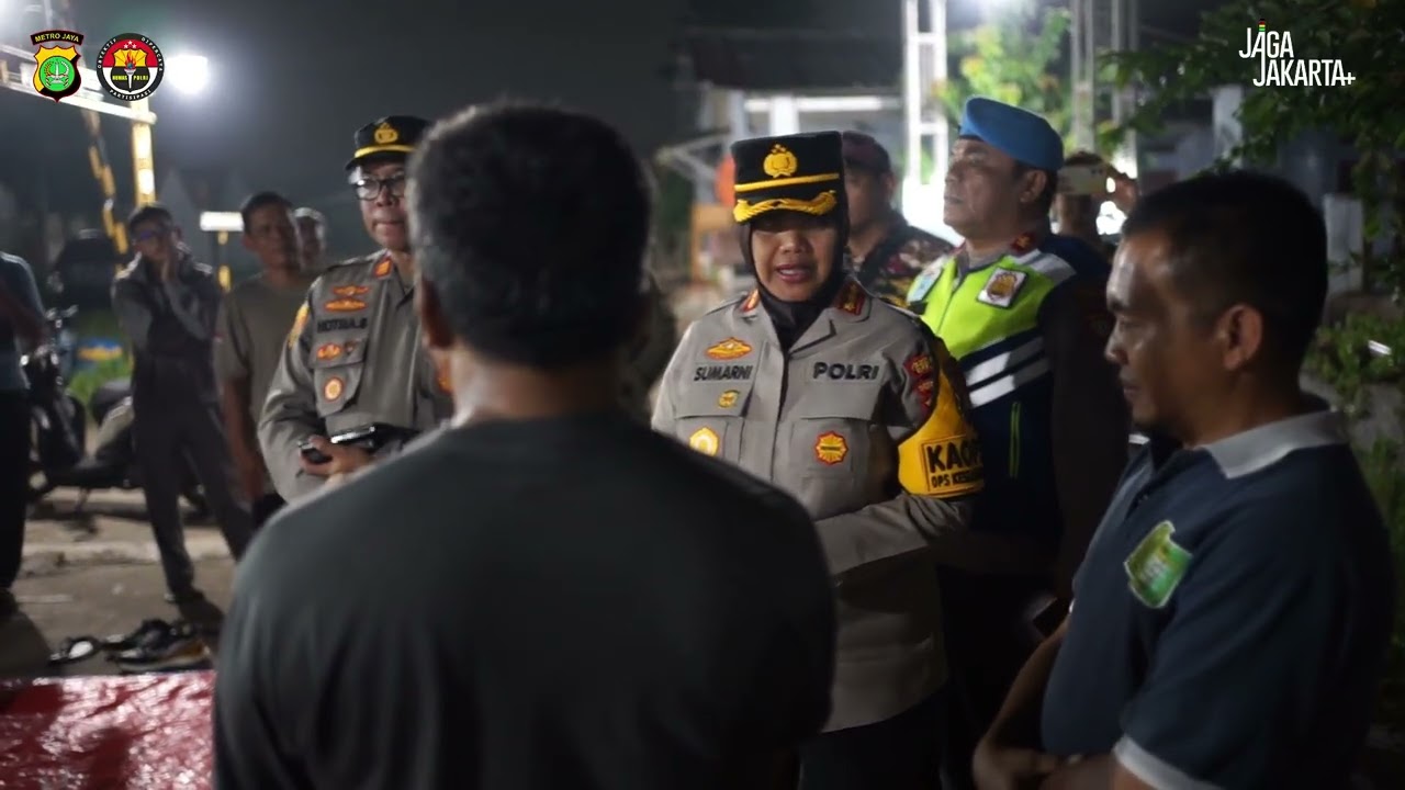 Malam Weekend, Polres Metro Bekasi Gelar Patroli Gabungan dan Operasi Knalpot Brong